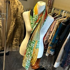 Cute cool colors fall scarf! One size